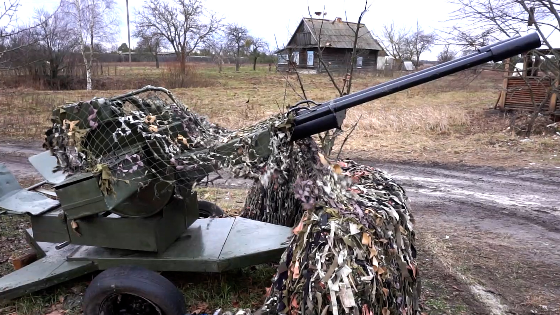 (ВІДЕО) «Зенітну установку» власноруч змайстрував мобілізований ...