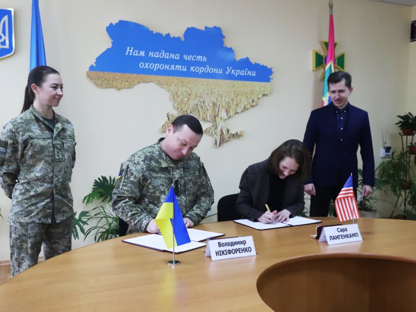 (ВІДЕО) Держприкордонслужба та Посольство США започаткували проєкт з посилення безпеки північної і східної ділянок кордону України
