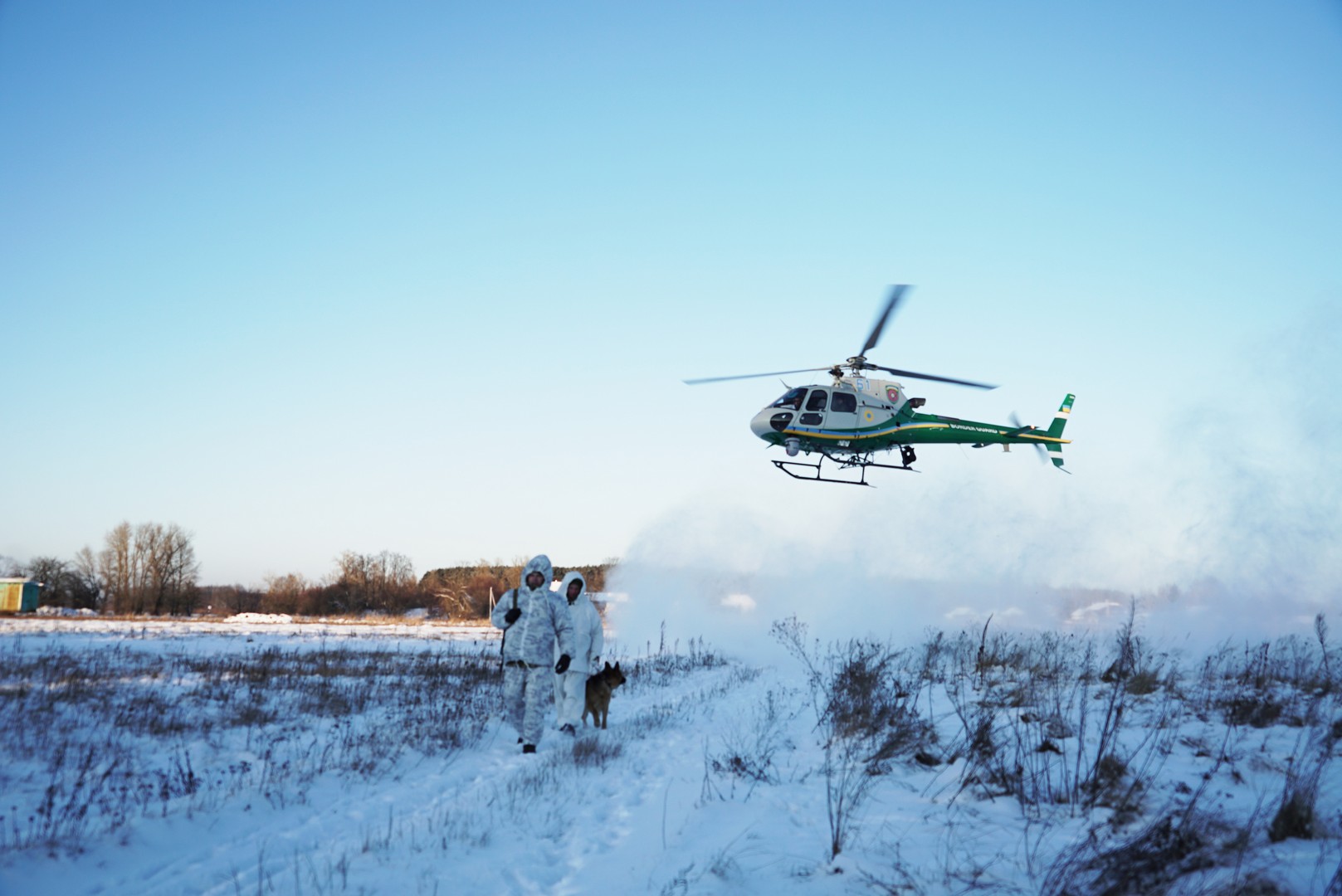 Гелікоптери H125 ДПСУ вже патрулюють українсько-білоруський кордон